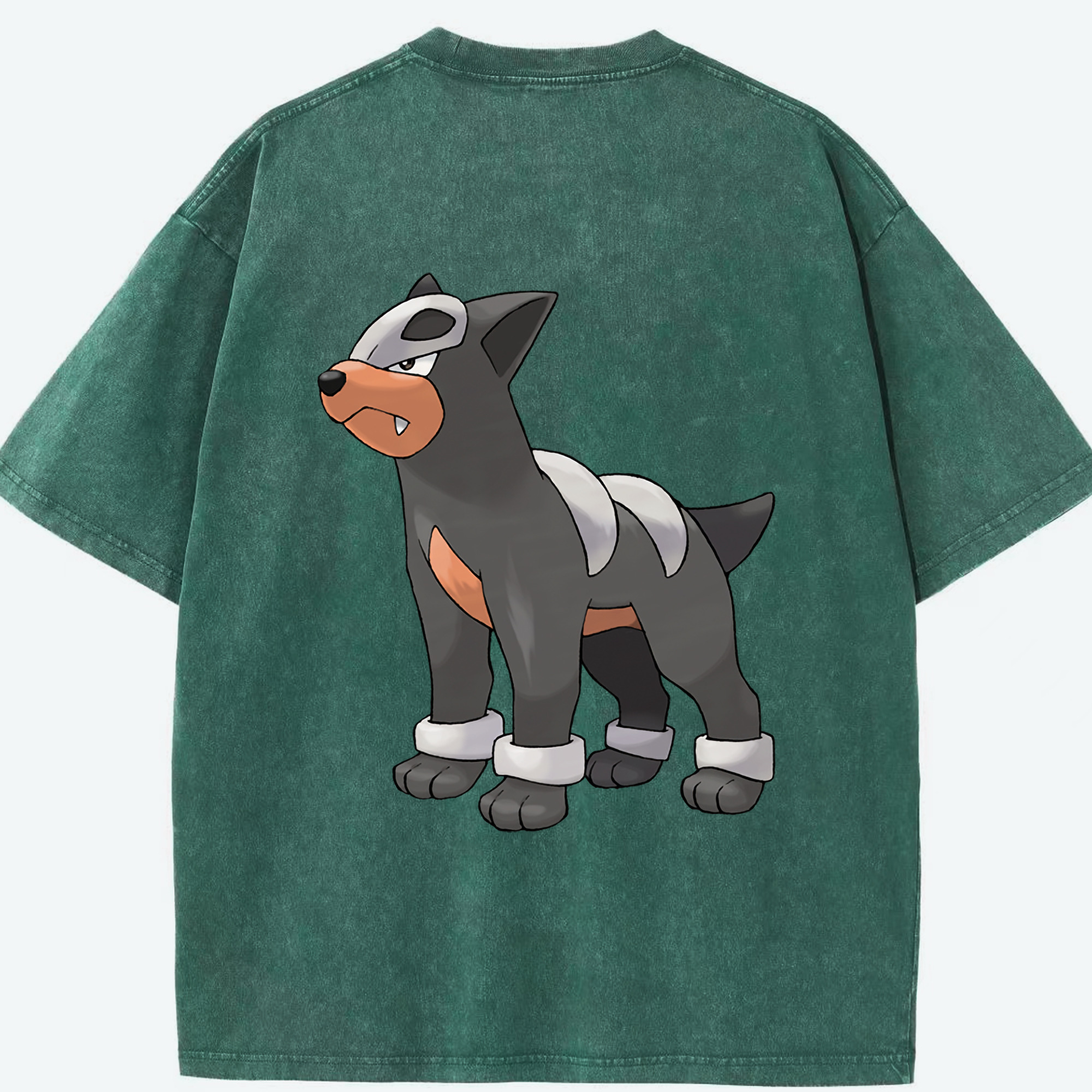 （画像用） ポケットモンスター Pokémon 綿100% ヴィンテージ風 半袖Tシャツ（背面プリント）